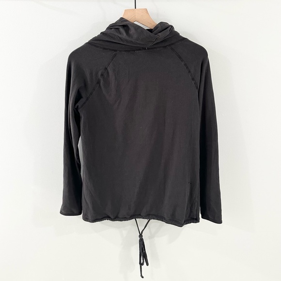 Dylan Cowl Neck Elastic Waist Top Gray Size XS - Picture 5 of 5